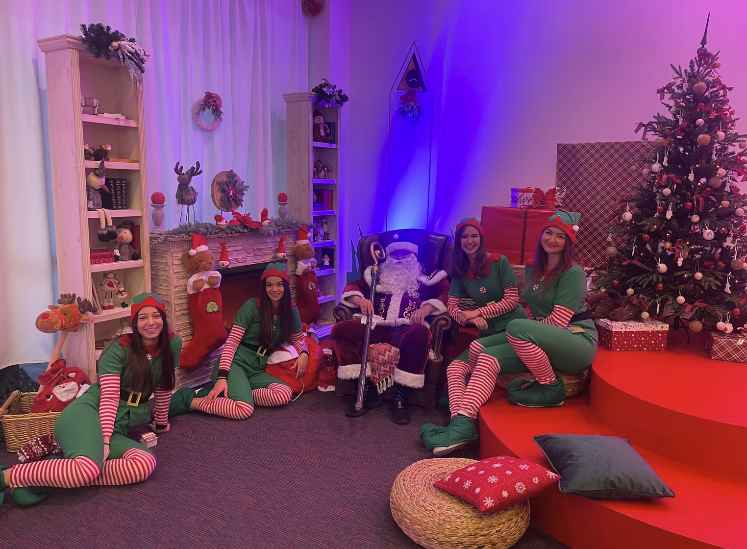 Mikulás és manók a ChildrenEvent téli programján